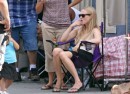 Gael Garcia Bernal, Amanda Seyfried, Chris Egan e Vanessa Redgrave sul set di Letters to Juliet