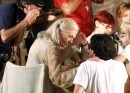 Gael Garcia Bernal, Amanda Seyfried, Chris Egan e Vanessa Redgrave sul set di Letters to Juliet