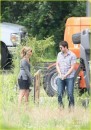 Gerard Butler minaccia Jennifer Aniston con una pistola sul set di Bounty