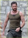 Gerard Butler sul set di Coriolanus: che muscoli!