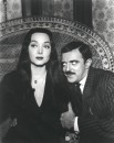 Carolyn Jones Morticia e Gomez gothic sexy gallery di Halloween