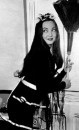 Carolyn Jones Morticia gothic sexy gallery di Halloween