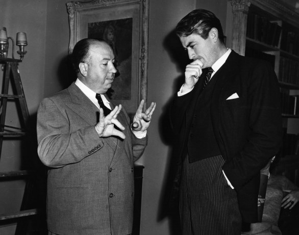 Gregory Peck e Alfred Hitchcock, 15 ago 1947