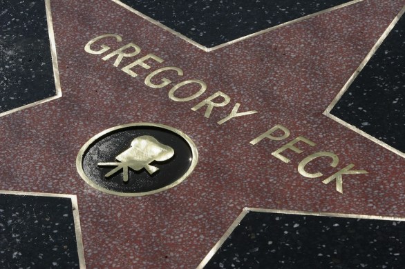 Hollywood Walk of Fame Gregory Peck