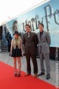 Harry Potter Truck: la magia di Hogwarts a Milano. Le foto di Evanna Lynch e James