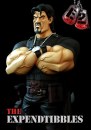 I Mercenari - The Expendables: statua versione comic e bobble head di Sylvester Stallone (foto)