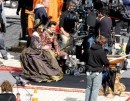 I tre moschietteri: Milla Jovovich e Orlando Bloom sul set