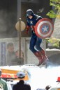 I vendicatori: le foto di Captain America sul set di The Avengers