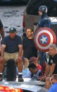 I vendicatori: le foto di Captain America sul set di The Avengers