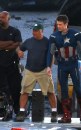 I vendicatori: le foto di Captain America sul set di The Avengers