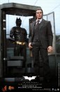 Il cavaliere oscuro - foto action figure di Christian Bale e replica armeria di Batman