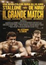 Il grande Match: poster italiano per la commedia sportiva con Sylvester Stallone e Robert De Niro