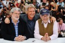 Indiana Jones e il regno del teschio di Cristallo: photo call e red carpet al Festival di Cannes