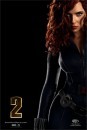 Iron Man 2 - una nuova locandina ed il character poster di Scarlett Johansson nei panni di Black Widow