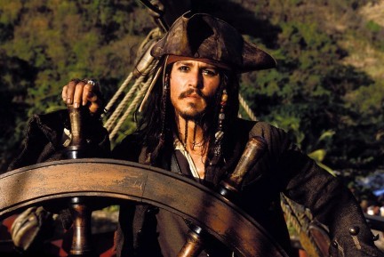 jack sparrow johnny depp foto pirati dei caraibi