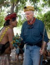 James Cameron sul set in Amazzonia: tre foto