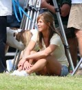 Jennifer Aniston e Owen Wilson sul set di 'Marley