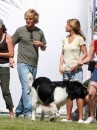 Jennifer Aniston e Owen Wilson sul set di 'Marley