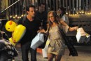 Jennifer Lopez e Rodrigo Santoro fotografati durante le riprese di What to Expect when You\'re Expecting