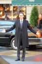 Jim Carrey sul set di Mr Popper's Penguins