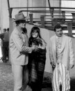  John Wayne e Claudia Cardinale in Circus World, Madrid 1974