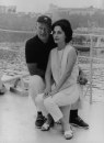  John Wayne e la moglie Pilar sullo yacht The Wild Goose a Monte Carlo, 26 agosto 1963