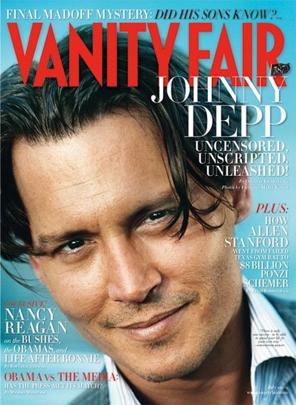 Johnny Depp su Vanity Fair di Luglio