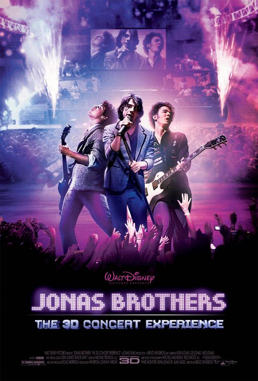 Nuovo poster per Jonas Brothers: The 3D Concert Experience