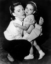 Judy Garland e Liza Minnelli sul set di Words and Music, 1948