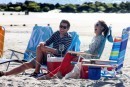 Kate Hudson, Ginnifer Goodwin e John Krasinski sul set di Something Borrowed