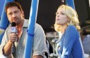 Katherine Heigl e Gerard Butler sul set di The Ugly Truth - fotogallery