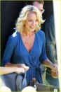 Katherine Heigl e Gerard Butler sul set di The Ugly Truth - fotogallery