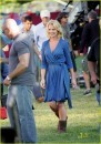 Katherine Heigl e Gerard Butler sul set di The Ugly Truth - fotogallery