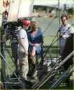 Katherine Heigl e Gerard Butler sul set di The Ugly Truth - fotogallery