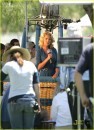 Katherine Heigl e Gerard Butler sul set di The Ugly Truth - fotogallery