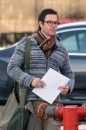 Katie Holmes, Guy Pearce e Bailee Madison sul set di Don't be afraid of the Dark - la fotogallery