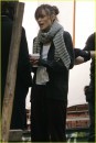 Keira Knightley sul set newyorkese di Last Night - fotogallery