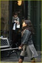 Keira Knightley sul set newyorkese di Last Night - fotogallery