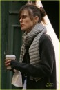 Keira Knightley sul set newyorkese di Last Night - fotogallery