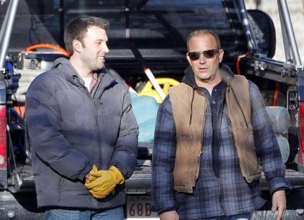 Kevin Costner e Ben Affleck sono sul set di Company Man