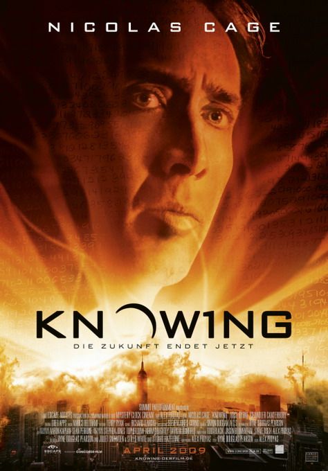 Knowing, nuova locandina