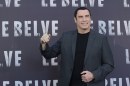 Le Belve: le immagini del photocall di Oliver Stone, Salma Haye e John Travolta a Roma