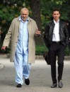 Le prime foto dal set Money Never Sleeps: Shia LaBeouf, Frank Langella e Carey Mulligan al lavoro con Oliver Stone