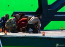 Man Of Steel: Superman in azione sul set di Vancouver