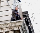 Man on a Ledge: le foto dal set - Sam Worthington, Ed Harris e Elizabeth Banks