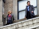 Man on a Ledge: le foto dal set - Sam Worthington, Ed Harris e Elizabeth Banks