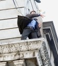 Man on a Ledge: le foto dal set - Sam Worthington, Ed Harris e Elizabeth Banks