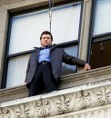 Man on a Ledge: le foto dal set - Sam Worthington, Ed Harris e Elizabeth Banks