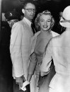 Marilyn Monroe e il marito Arthur Miller, 17 luglio 1956