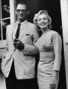 Marilyn Monroe e il marito Arthur Miller, 17 luglio 1956